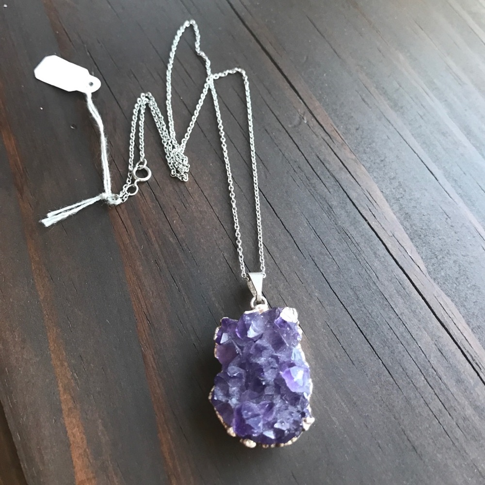 Amethyst necklace