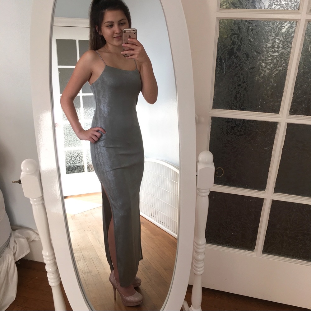NWT UO Shimmer Maxi Dress