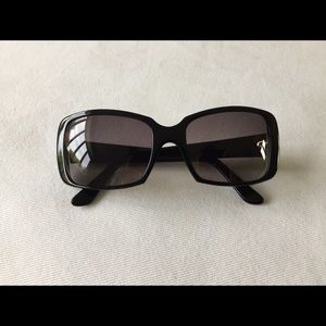 Authentic Cartier Paris Black Sunglasses 135