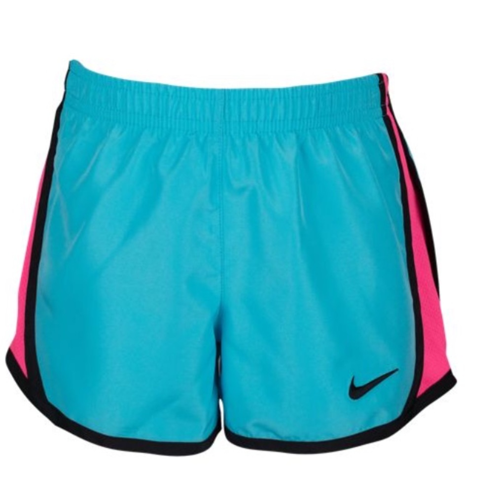 Blue nike shorts