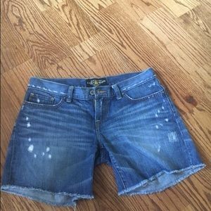 Lucky brand blue Jean shorts