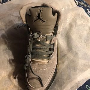 Jordan vintage suede grey 4....
