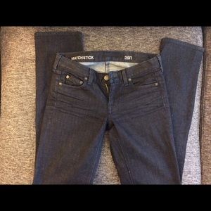 J. Crew Matchstick jeans
