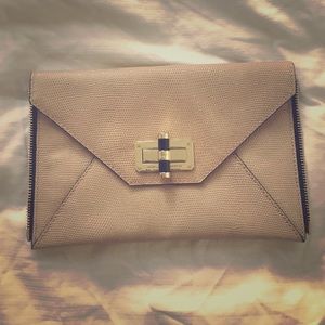 DVF envelope clutch