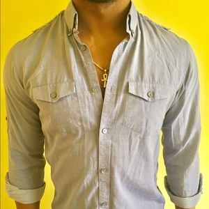 Military Button Down