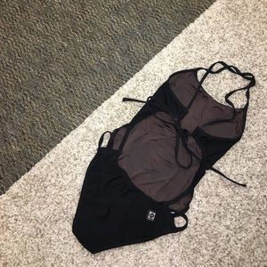 Used Jolyn tie-back onesie