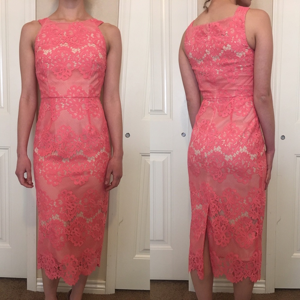 Coral Antonio Melani Pencil Dress