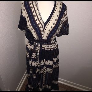 Milumia Boho style Midi Dress size M
