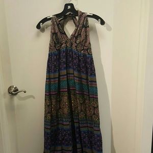Gap print halter dress