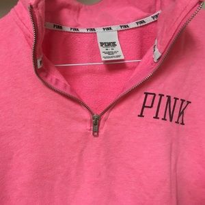 PINK quarter zip