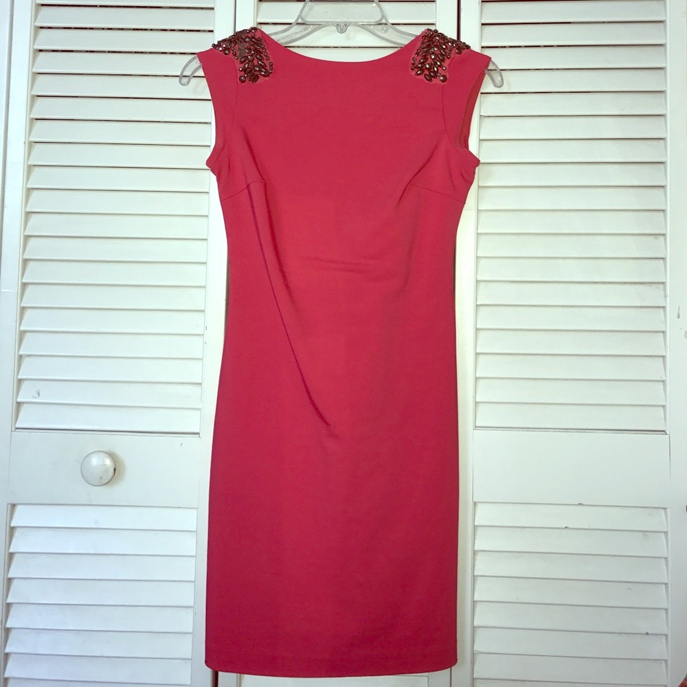 Cute dark pink dress for night outs or day too