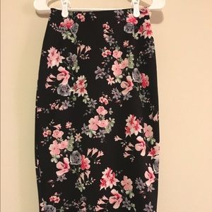 Floral skirt