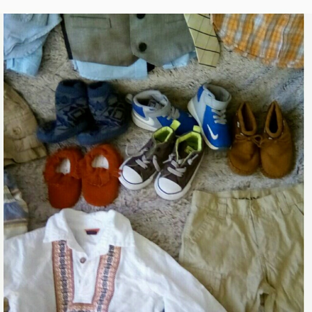 Nike converse 6c shorts polo and dress shirts