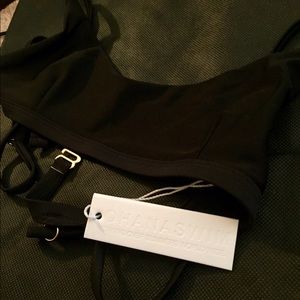 Black Ohana bikini top