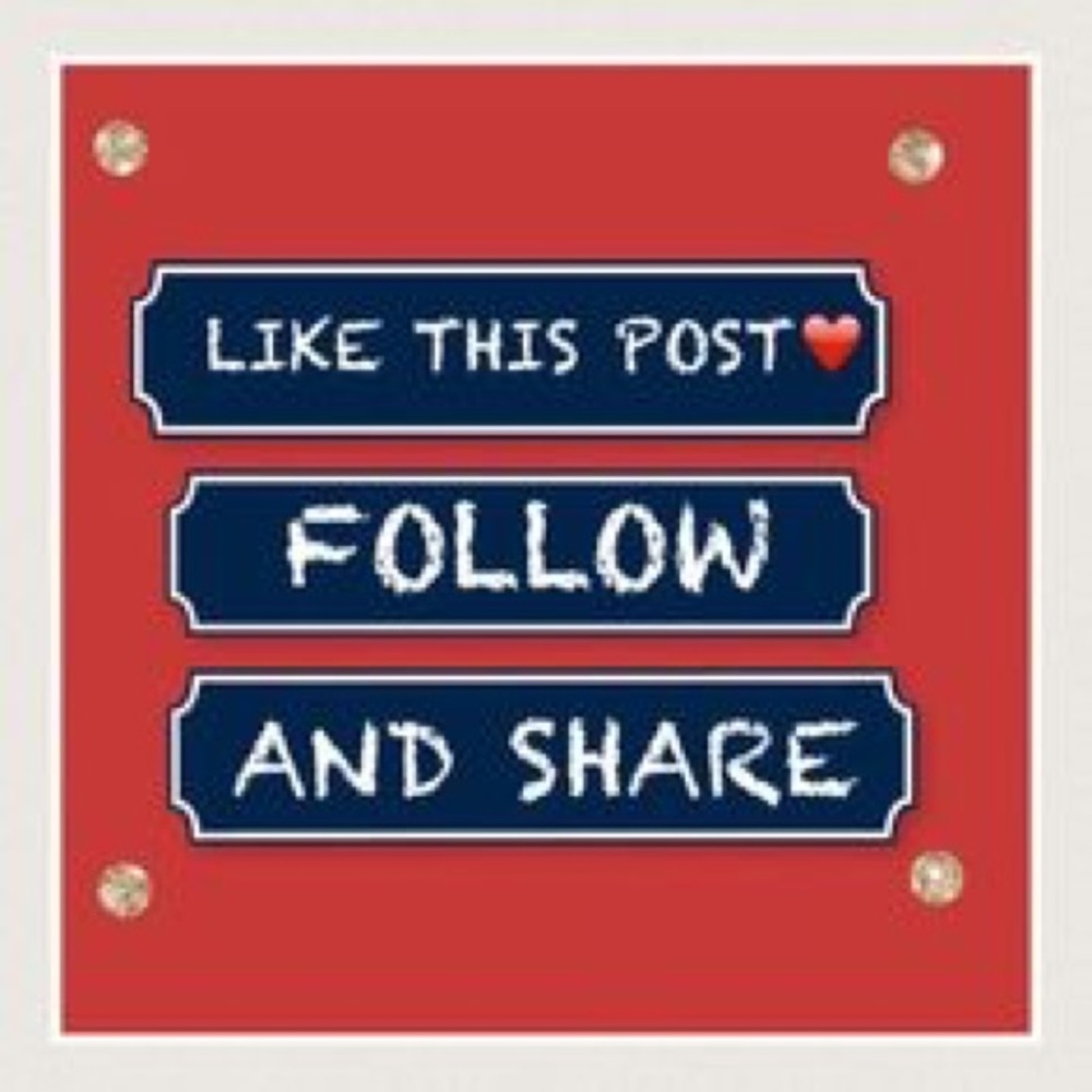 Like, Follow & Share Pls 😉