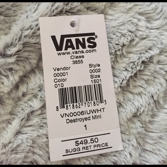 VANS DESTROYED MINI SHORTS - Picture 5 of 8