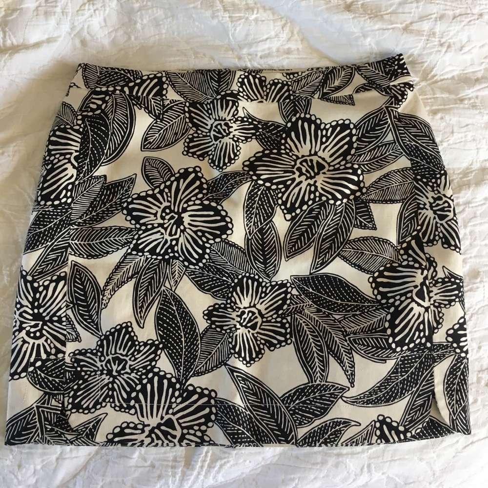 JCrew Floral Skirt