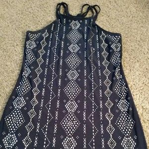 Size M navy dress