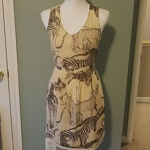 Animal print Madewell Dress