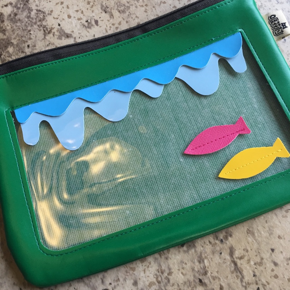 Fish Make-Up Bag - Picture 2 of 4