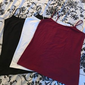 Cotton and spandex camies