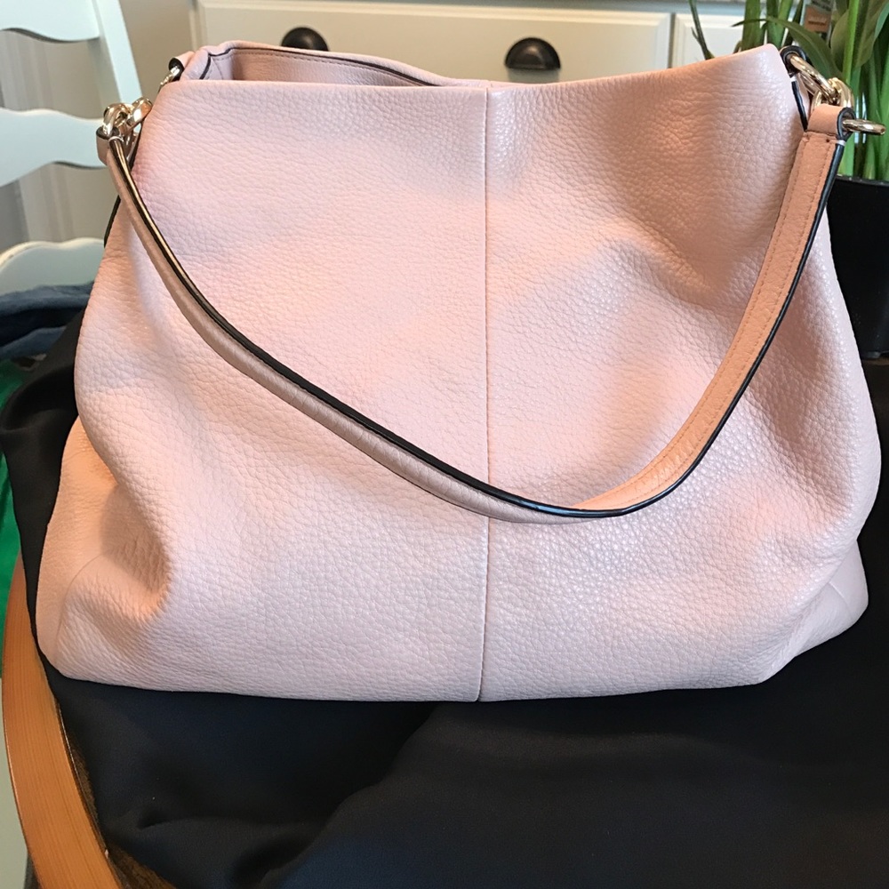Light pink Coach purse. Just in time for spring!