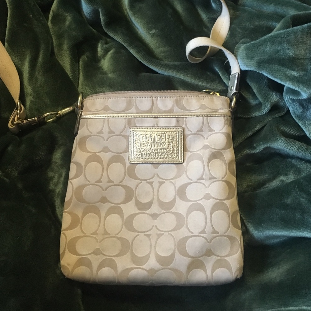 Coach cross body purse