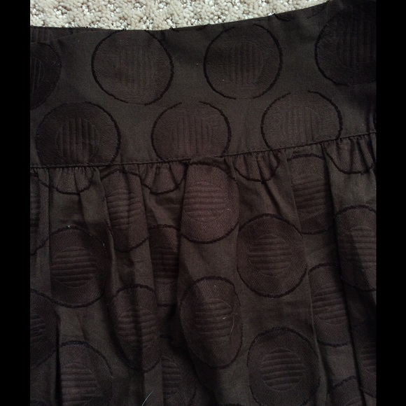 LOFT Brown Dot Skirt 🌞 on sale 🌞 - Picture 3 of 7