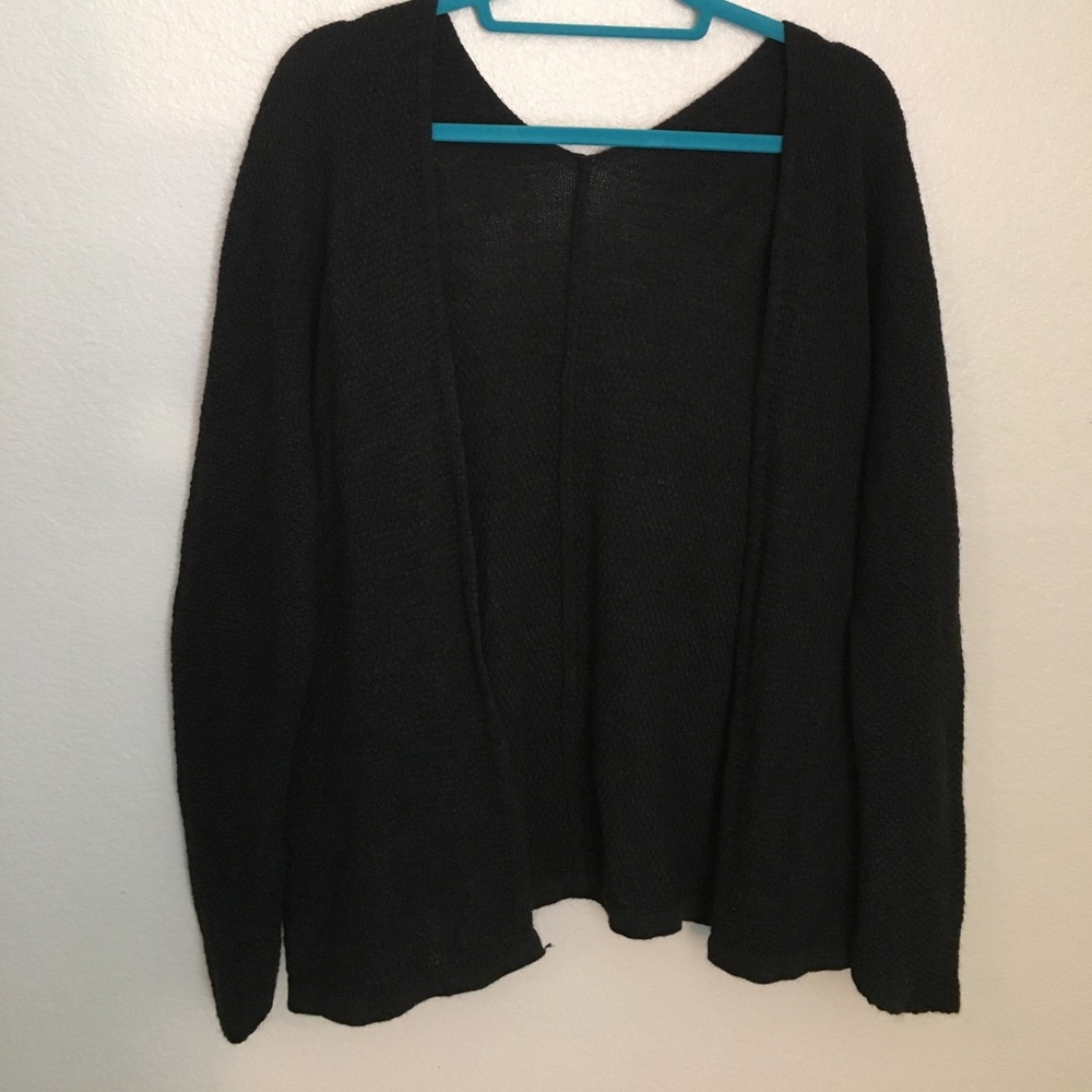 Black Brandy Melville wool cardigan