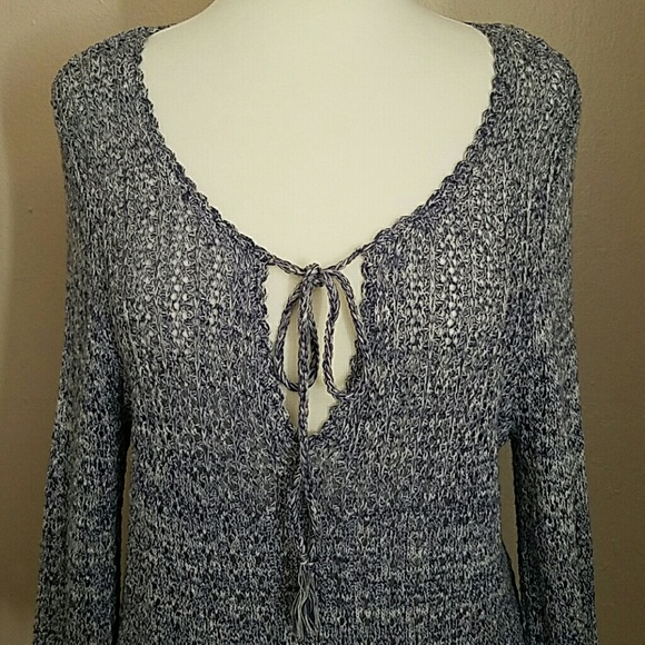 ❌SOLD!❌ ✔SALE✔ 🌷 I.N.C.~ LACE TRIM SWEATER - Picture 6 of 8