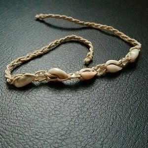 Shell anklet