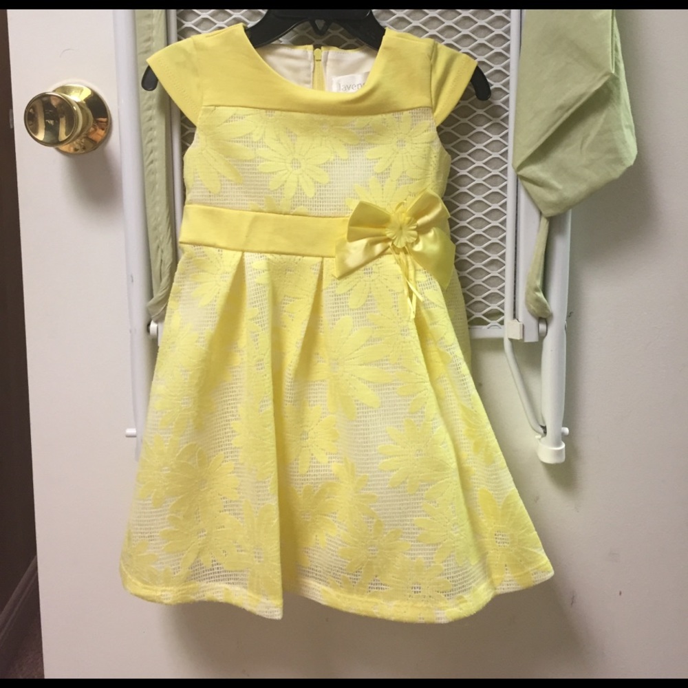 Yellow Spring Dress, Perfect for Easter!  - 2T
