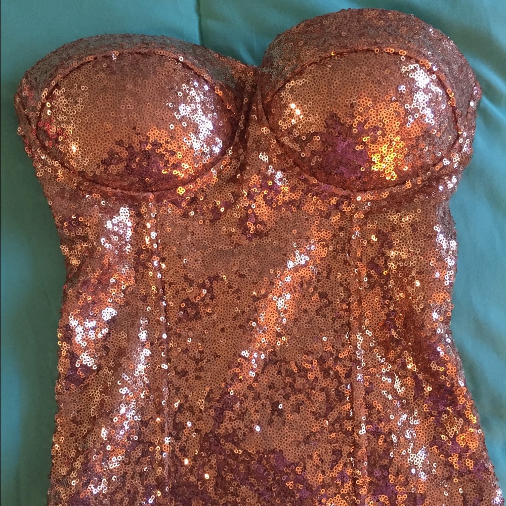NWOT sequin top
