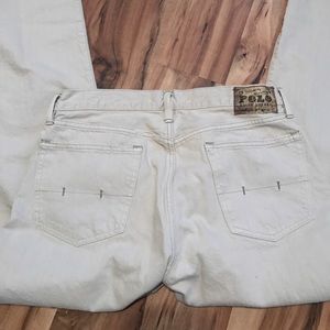 Men's polo khaki jeans