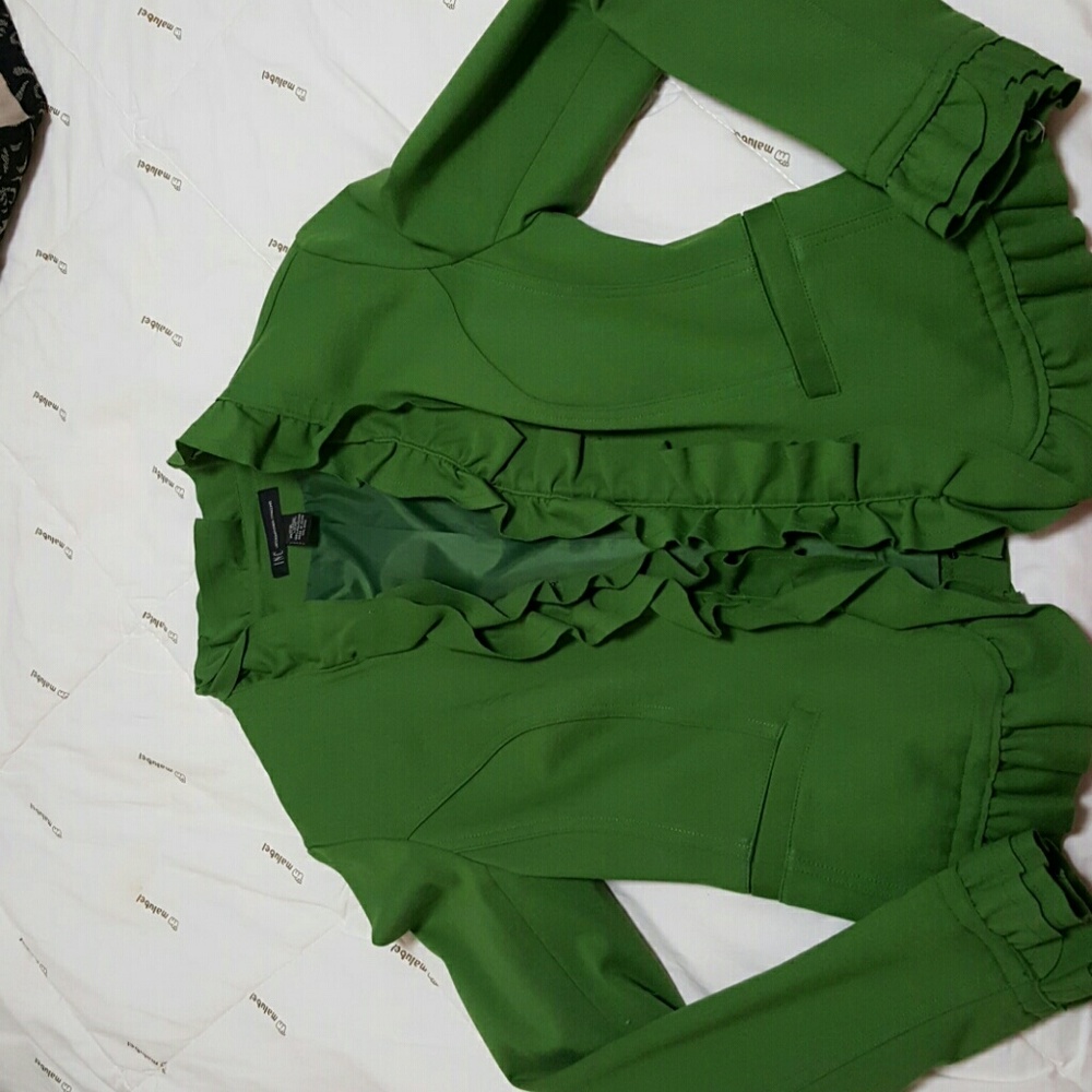 Green dressy jacket