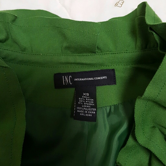 Green dressy jacket - Picture 2 of 2