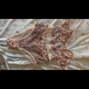 (Victoria secret) small lingerie bodysuit