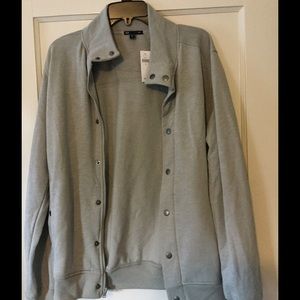 Gap zip/button up sweater/sweatshirt NWT