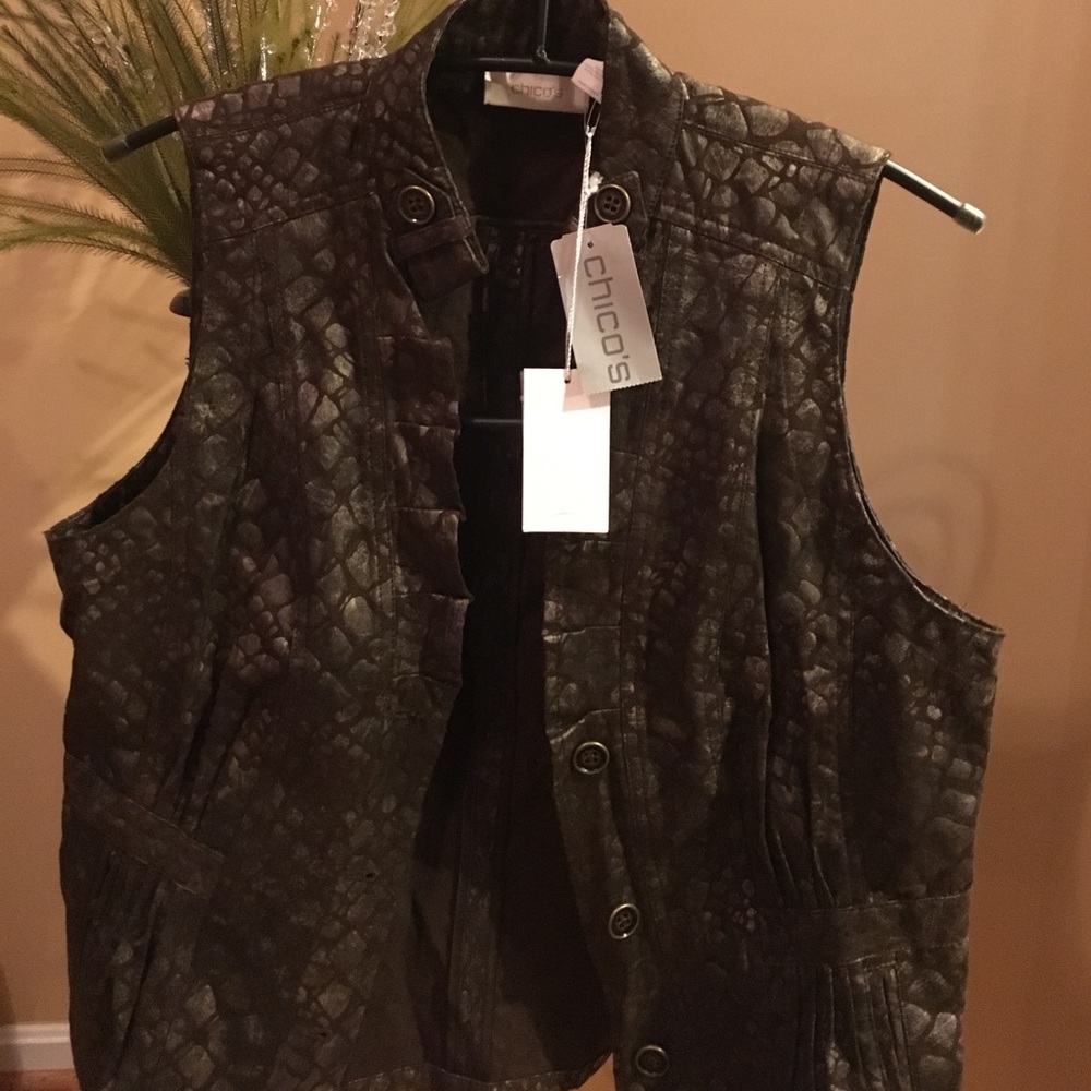 Chico's multi-colored Vest