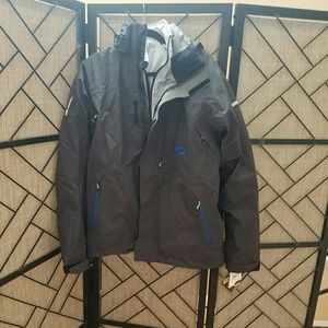 NWT men's snowboarding jacket and shell