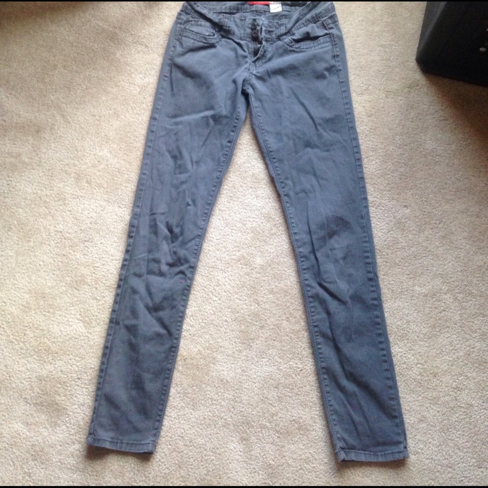 Grey Skinny Jeans