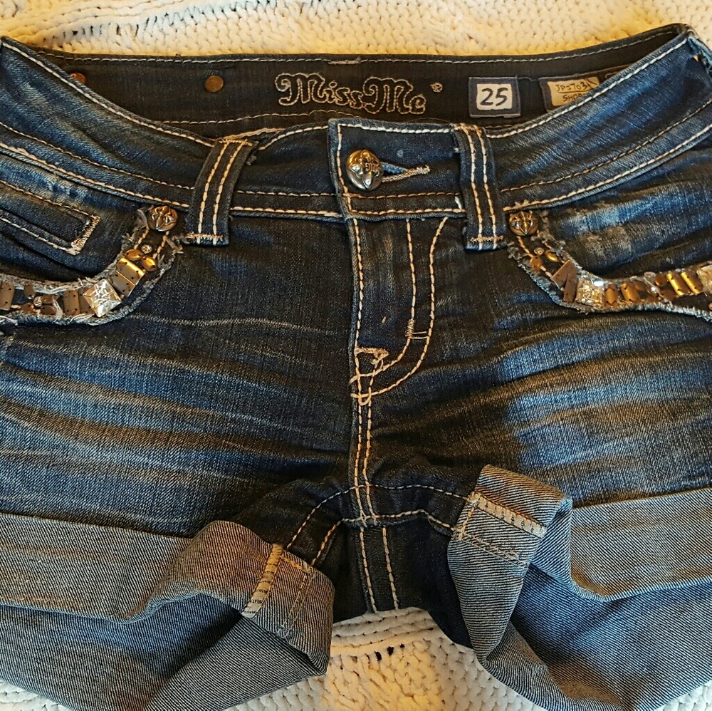 Miss Me Jean Shorts