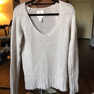 Soft gray Aerie sweater- size M