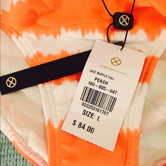 VIX bathing suit - jazz Lolita peach, L - Picture 4 of 4