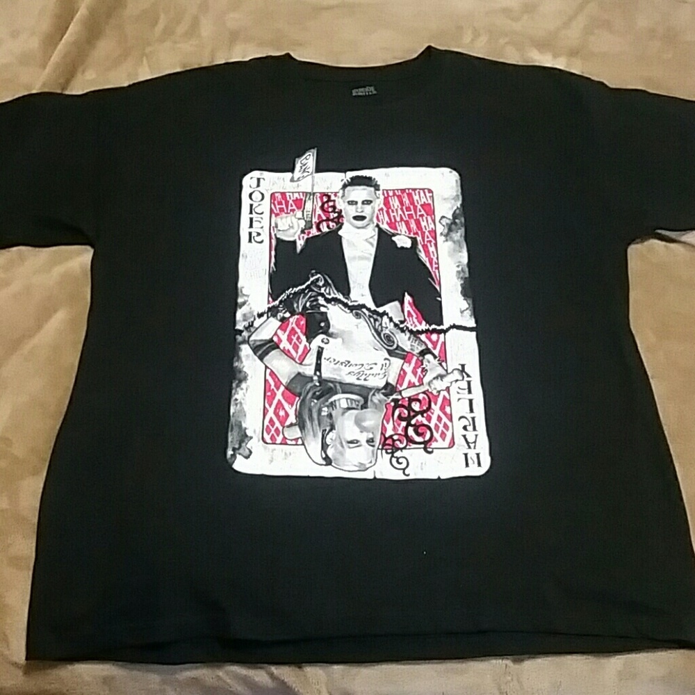 Suicide Squad Movie Black T-Shirt