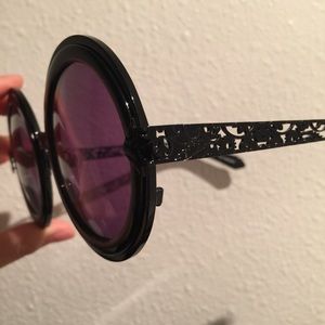 Karen Walker Peek-A-Boo Filigree Sunglasses