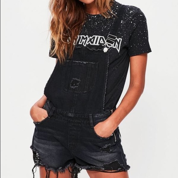 missguided dungaree dress
