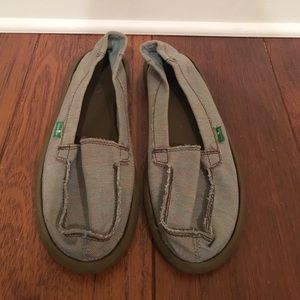 Sanuk slip ons