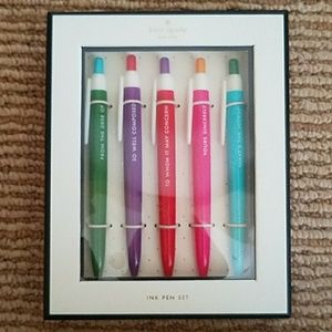 kate spade ink pen set