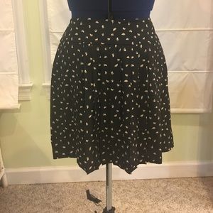 Loft Printed Skirt Size 4